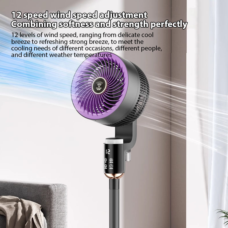 Floor Air Circulator – Strong Wind, Low Noise & Smart Control