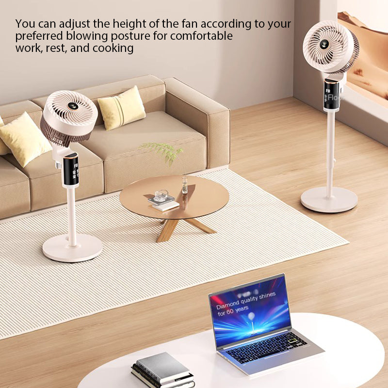 Vertical Air Circulator – Wide Range, Quiet Breeze & Modern Design