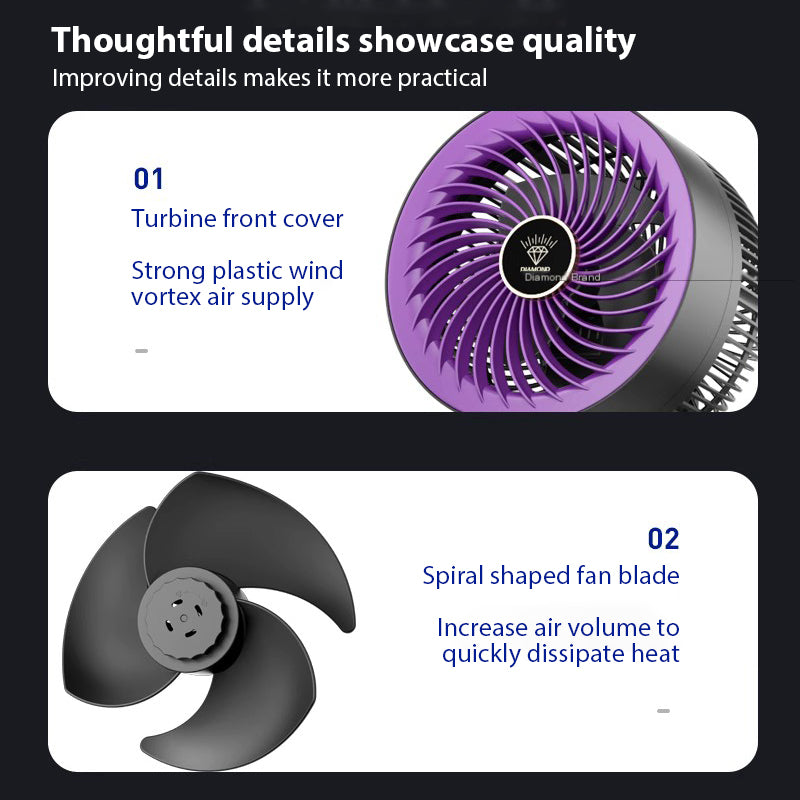 Floor Air Circulator – Strong Wind, Low Noise & Smart Control