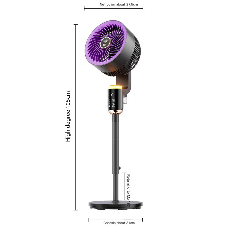 Floor Air Circulator – Strong Wind, Low Noise & Smart Control