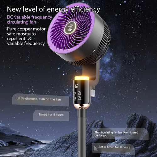 Floor Air Circulator – Strong Wind, Low Noise & Smart Control