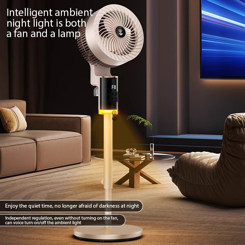 Vertical Air Circulator – Wide Range, Quiet Breeze & Modern Design