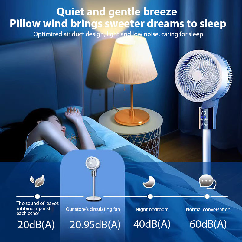 Standing Air Circulation Fan – Powerful, Silent & Energy-Efficient